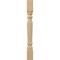 Ekena Millwork 3 3/4"W x 3 3/4"D x 35 1/2"H Legacy Tapered Cabinet Column, Cherry COL03X03X35LECH - alternate 2